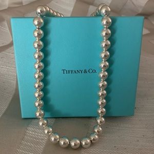 Tiffany & Co Graduated Bead Necklace